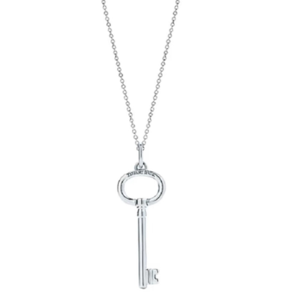 Tiffany & Co Sterling Silver Key Pendant Only